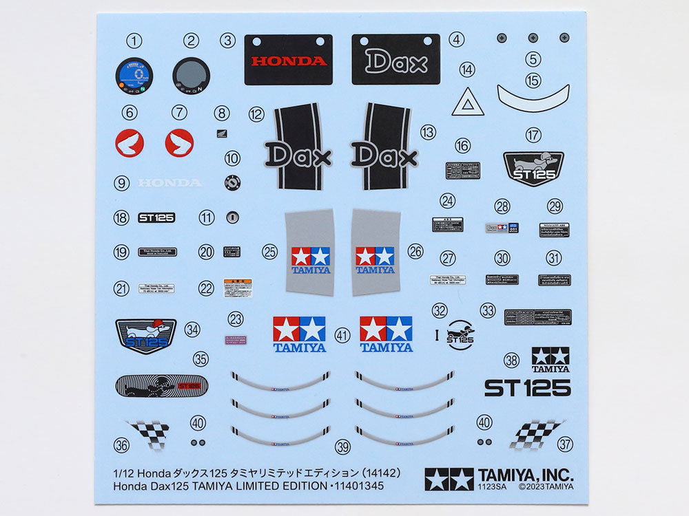 14142 Tamiya 1/12 Honda Dax125 Tamiya Limited Edition
