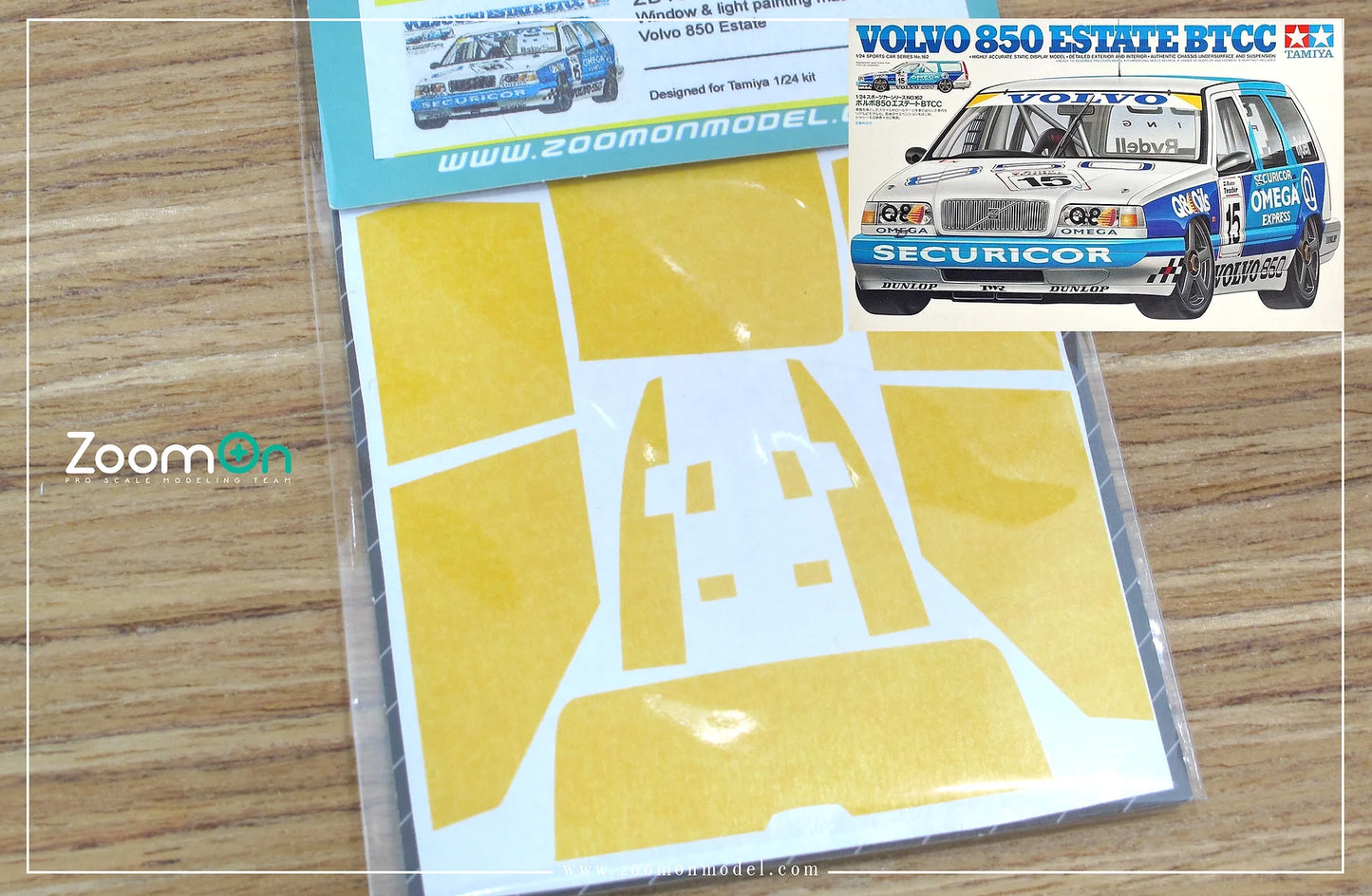 1/24  Volvo 850 Estate  - Window & light painting masks