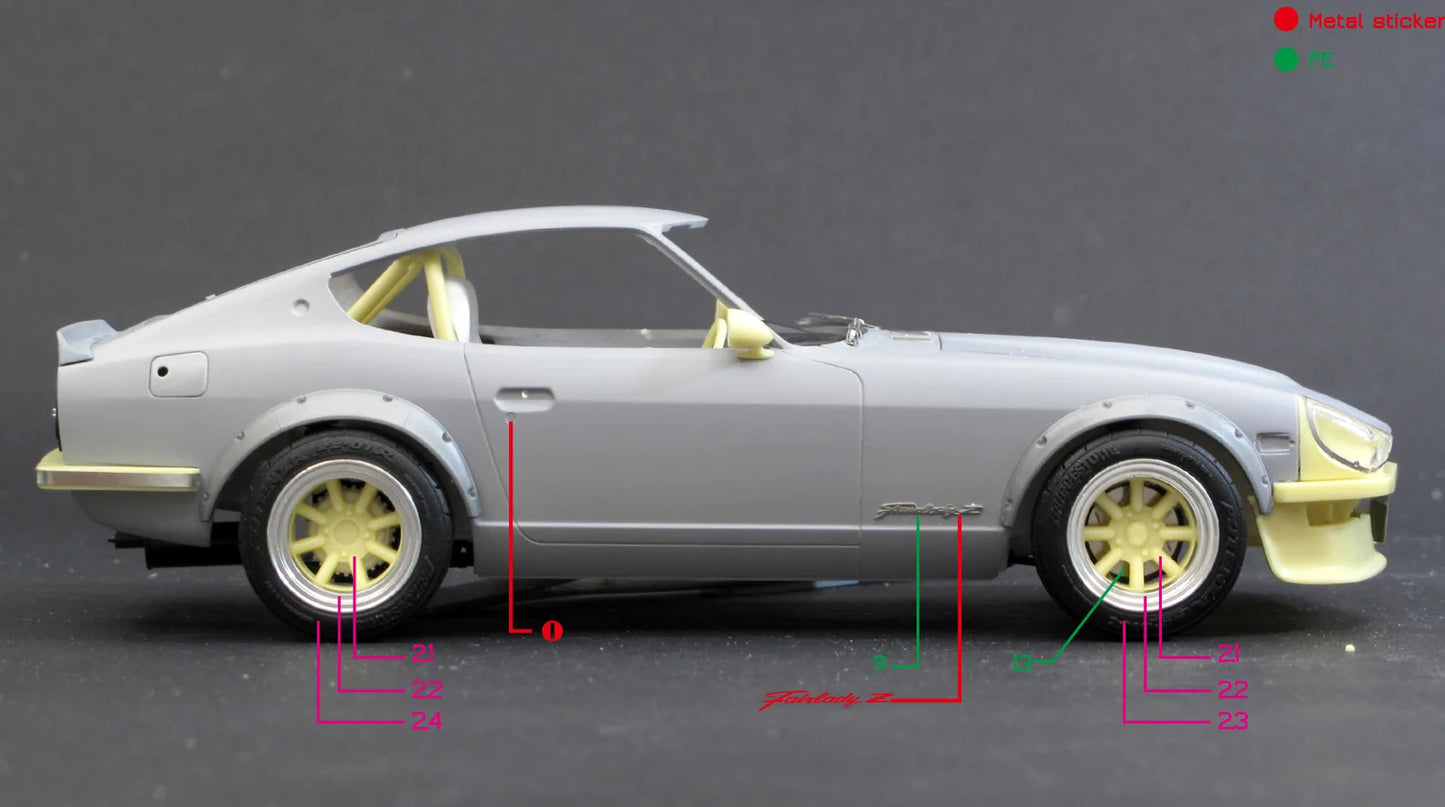 1/24 Nissan Fairlady Z (S30) Transkit