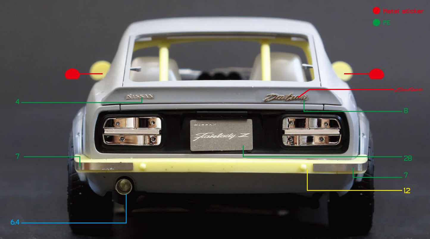 1/24 Nissan Fairlady Z (S30) Transkit