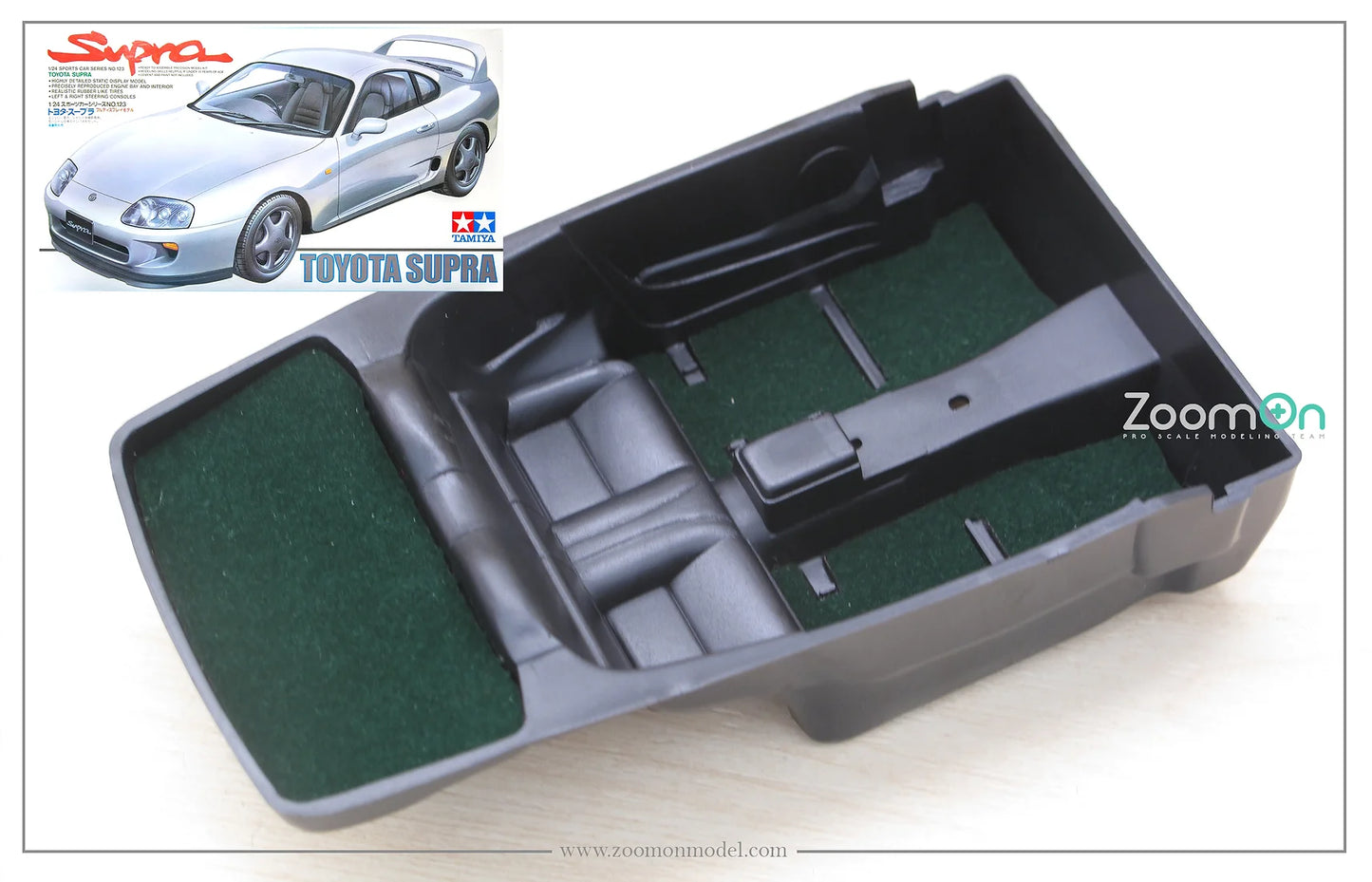 Carpet set - Toyota Supra Black (JZA80)