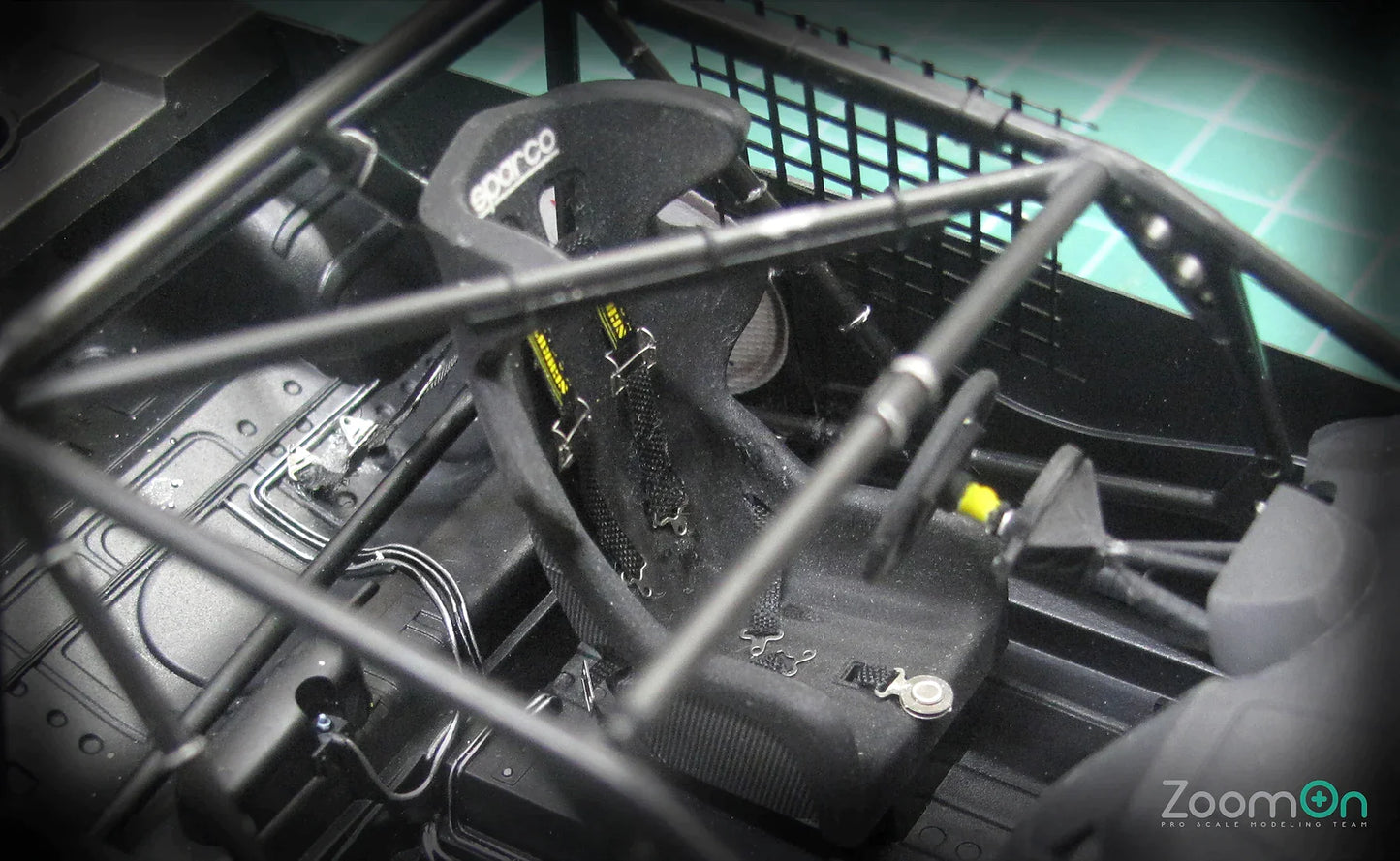 Black Racing seatbelt set