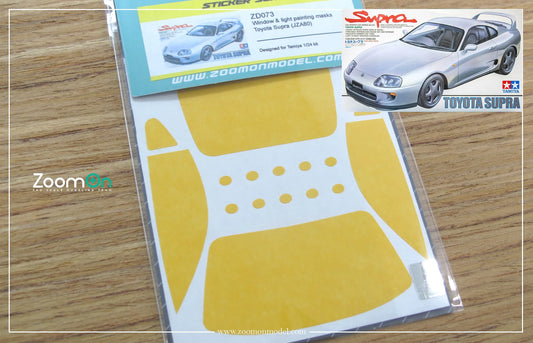 1/24 Window & light painting masks - Toyota Supra (JZA80)