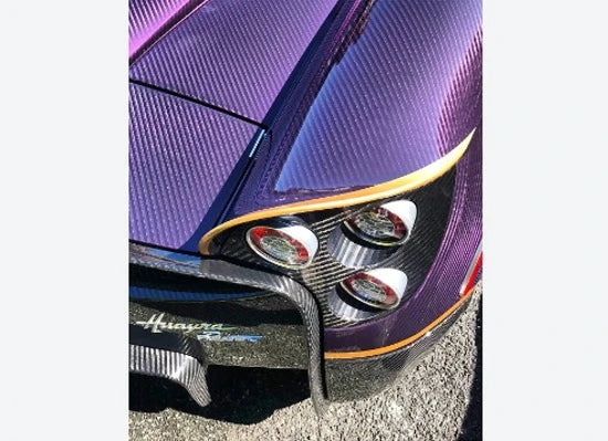 1/24 Purple Carbon fiber decal -Twill weave-