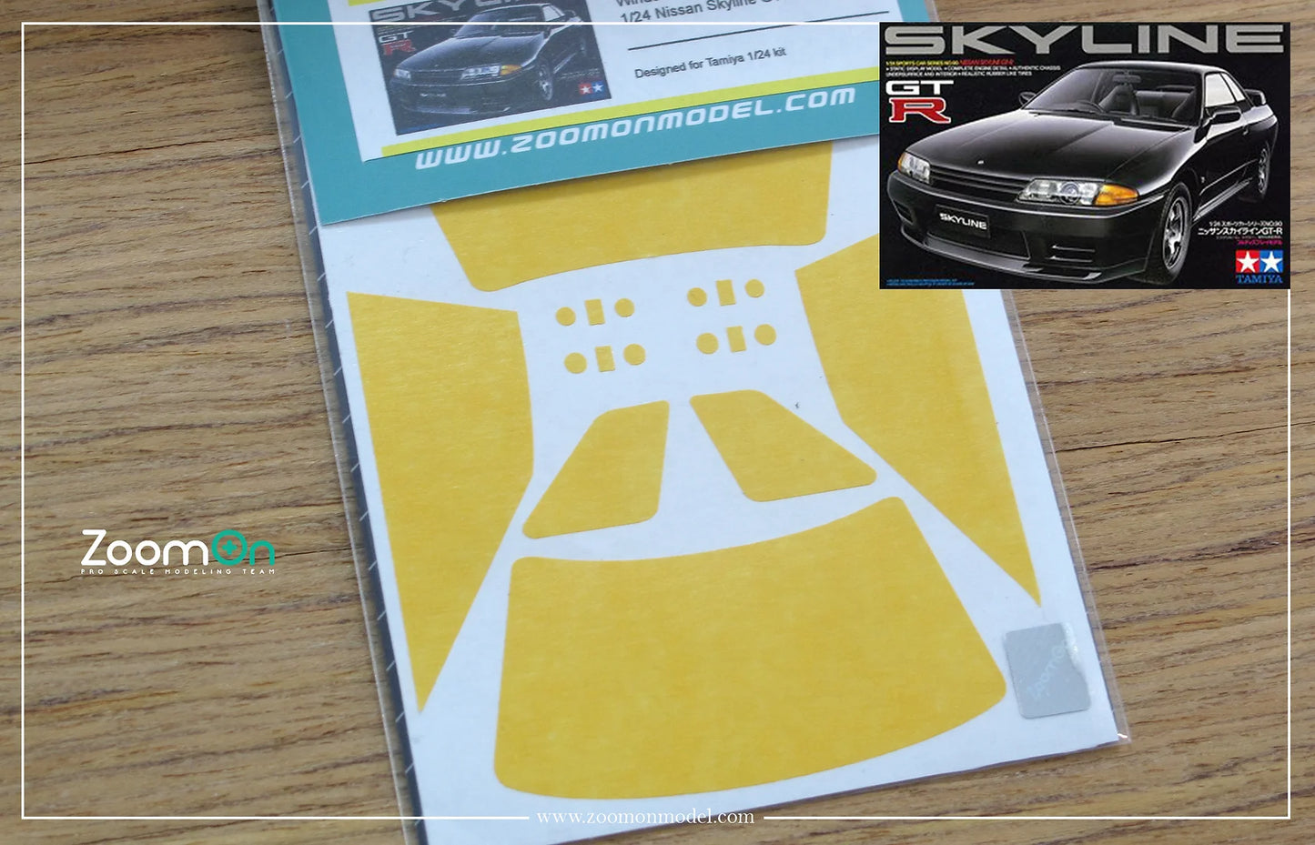 1/24  Nissan Skyline GTR R32 - Window & light painting masks