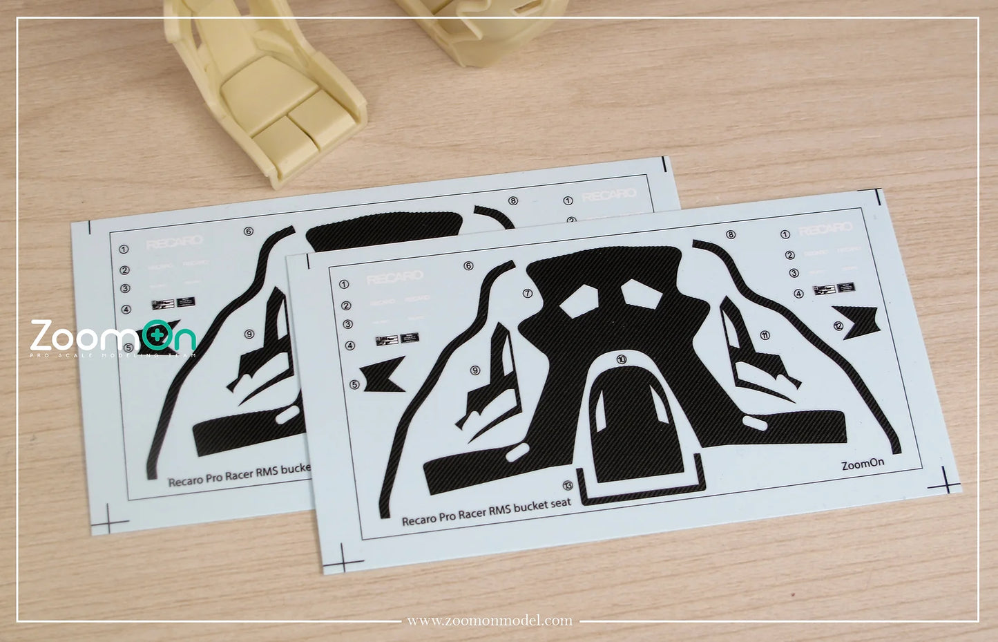 1/24 Recaro RMS bucket seat