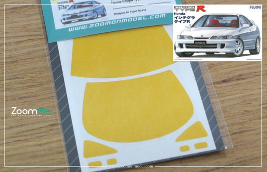 1/24  Honda Integra Type-R DC2 -Window & light painting masks -