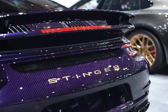 1/24 Purple Carbon fiber decal -Twill weave-