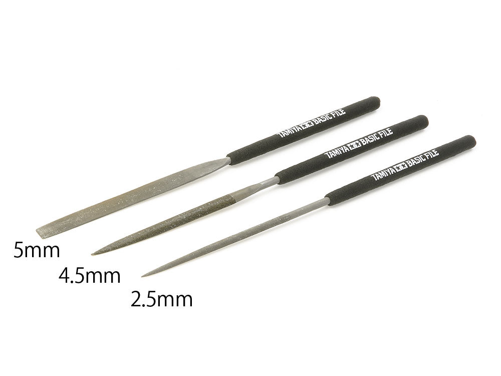 74104 Tamiya BASIC FILE SET (SMOOTH DOUBLE-CUT))