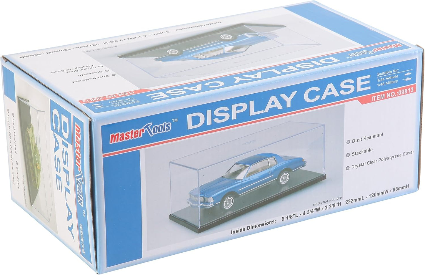 TRU09813 Trumpeter Display Case 232mm x 120mm x 86mm