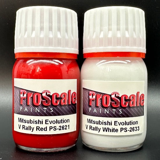 Mitsubishi Evolution V (5) Rally Colour Set (30ml x 2)