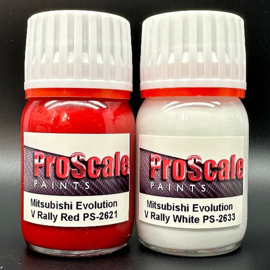 Mitsubishi Evolution V (5) Rally Colour Set (30ml x 2)