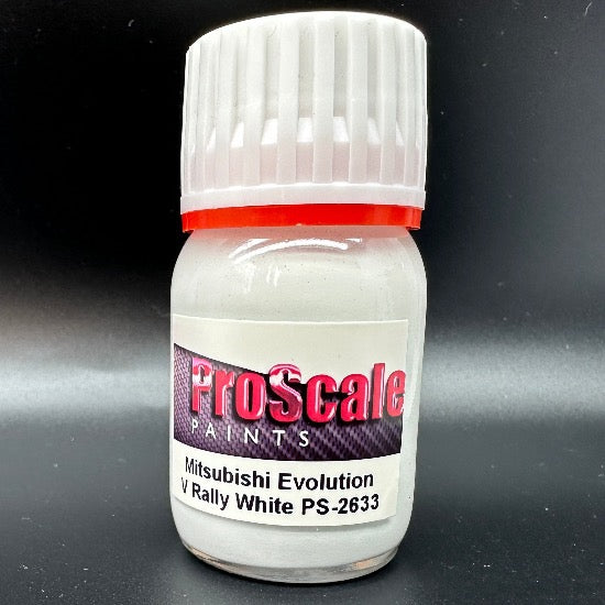 Mitsubishi Evolution V (5) Rally White (30ml)