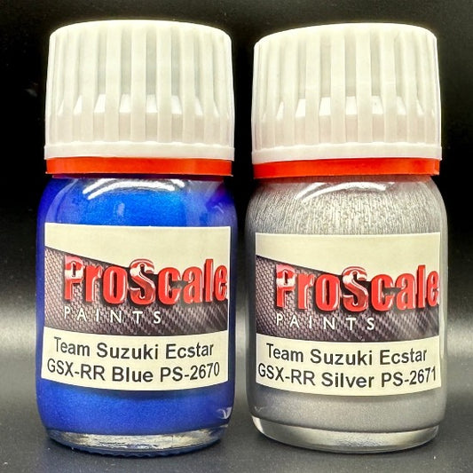 Suzuki Team Ecstar GSX-RR Blue/Silver Colour Set (2 x 30ml)