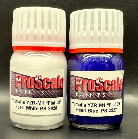 Yamaha YZR-M1 "Fiat 09" Paint Set (30ml x 2)