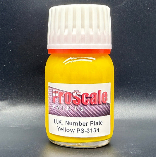 UK Number Plate Yellow (30ml)