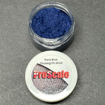 Flocking Set 2 - Brown, Platinum Grey, Royal Blue, Cream & Navy Blue (5 x 25ml)