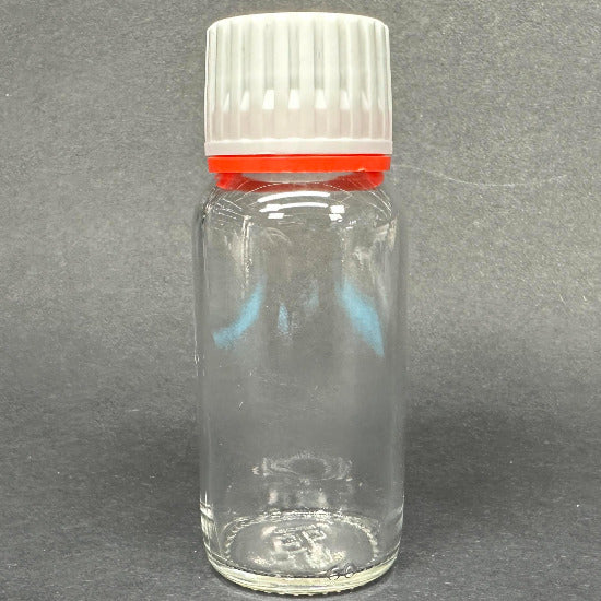 Clear Glass Paint/Mixing Bottle (60ml)