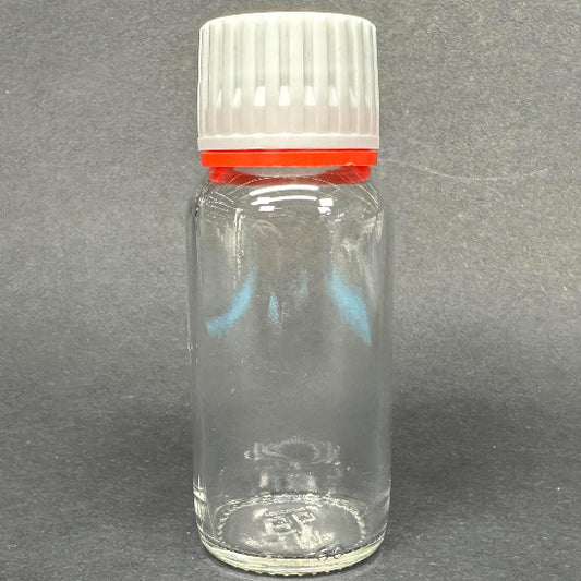 Clear Glass Paint/Mixing Bottle (60ml)