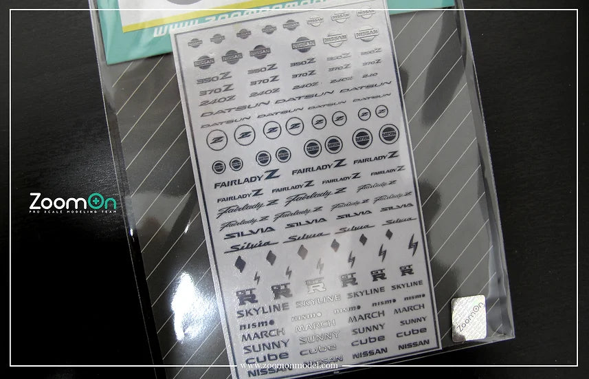 Nissan logo metal sticker