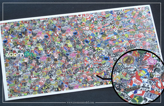 Hellaflush decal (B)