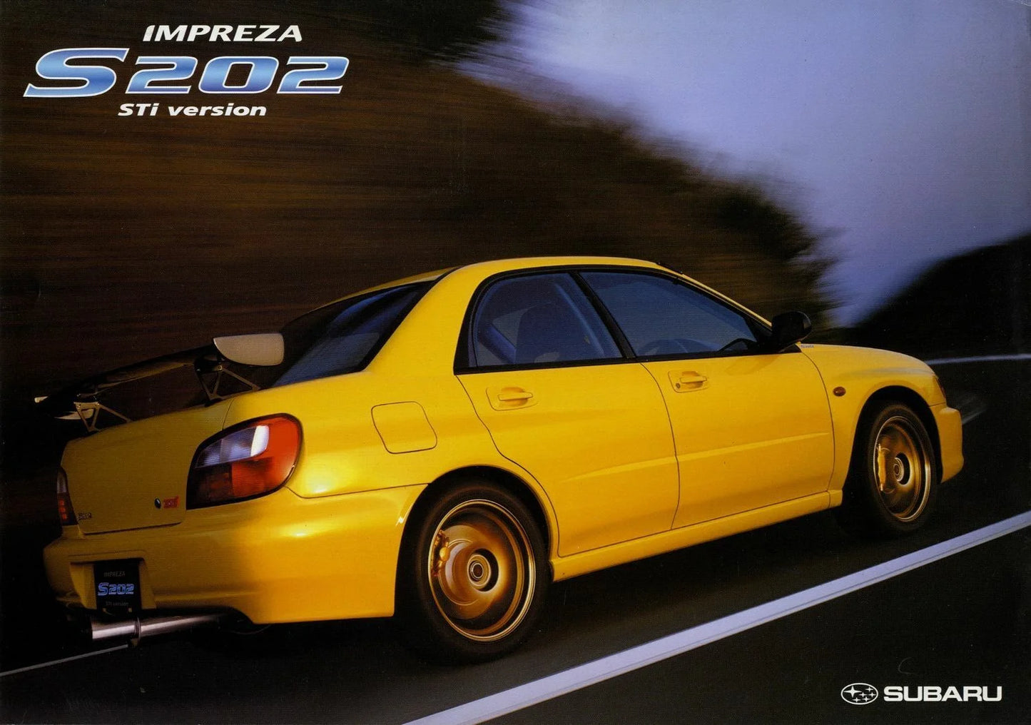 1/24 Subaru Impreza S202 STI Transkit