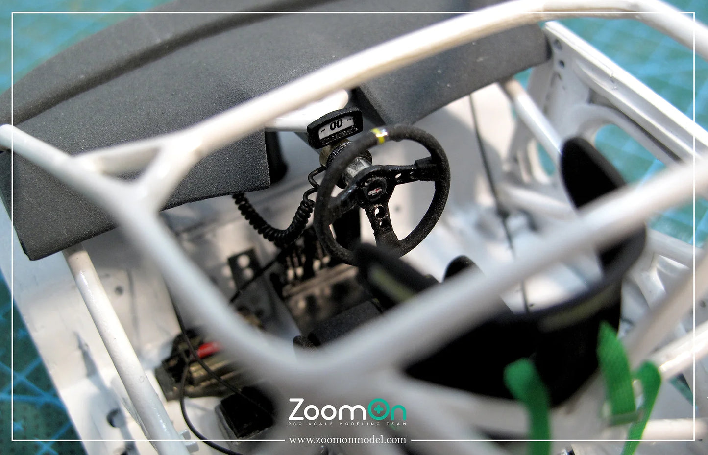 1/24 Steering wheel coiled cable