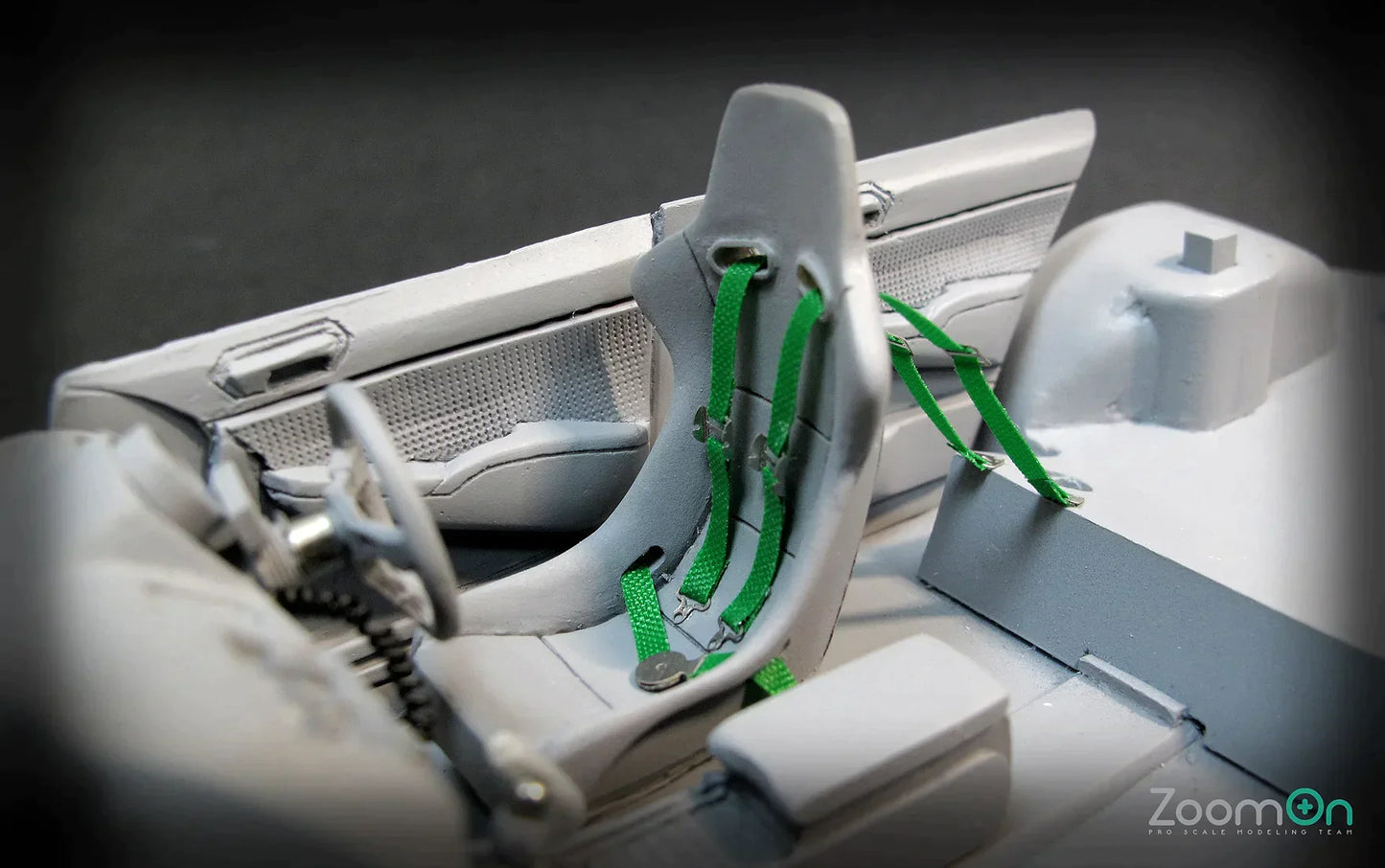 Green Racing seatbelt set