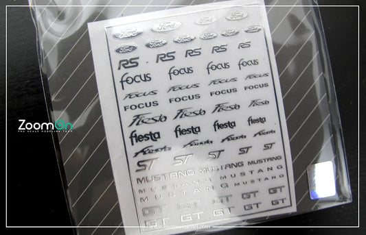 Ford logo metal sticker