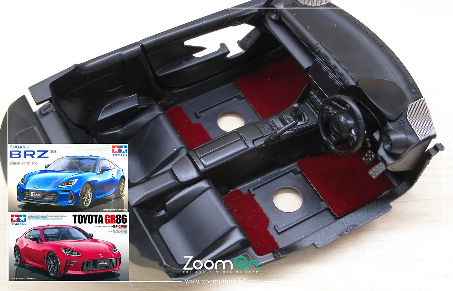Carpet set - Grey Toyota GR86/Subaru BRZ