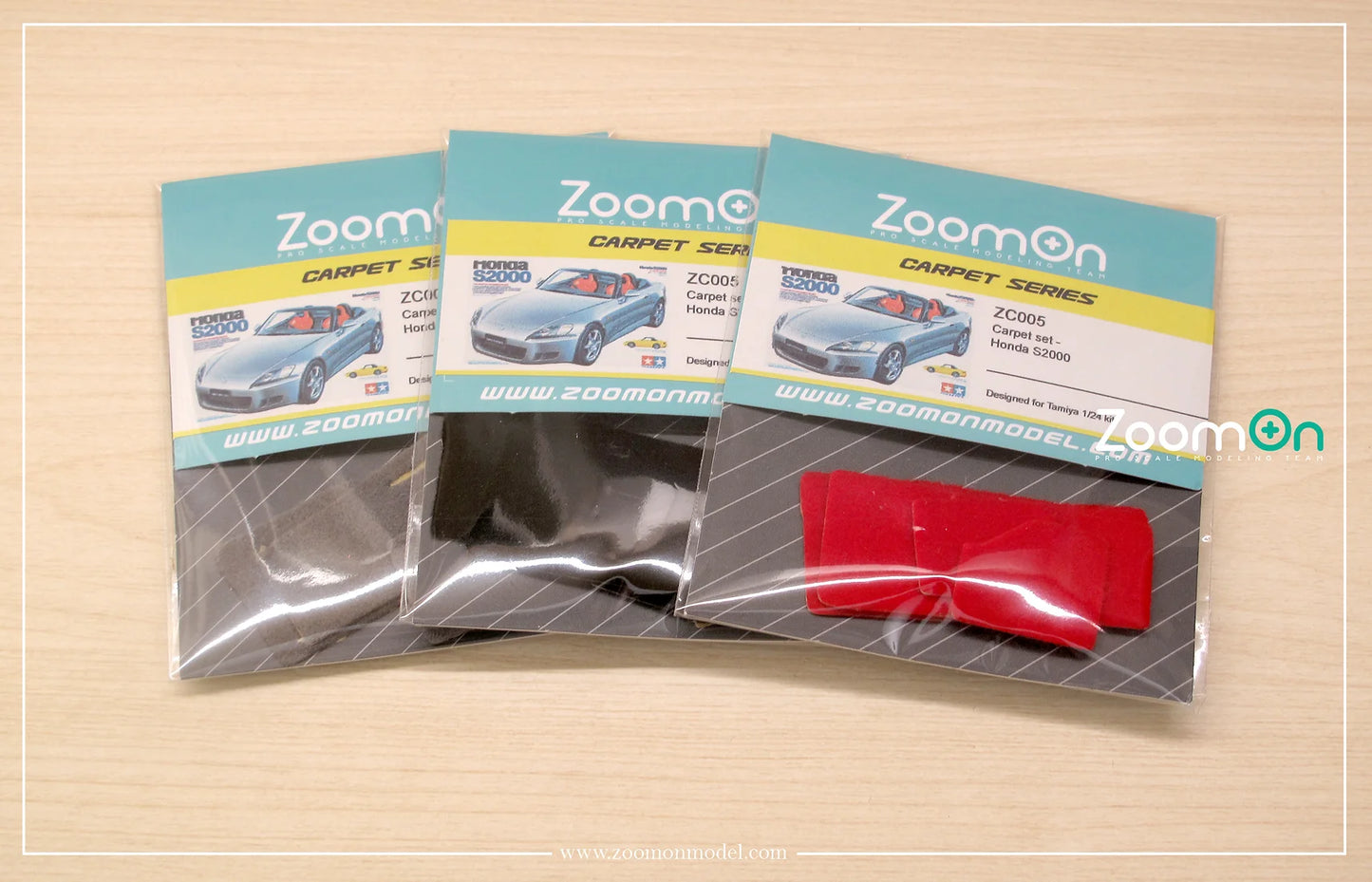 Carpet set - Grey Honda S2000