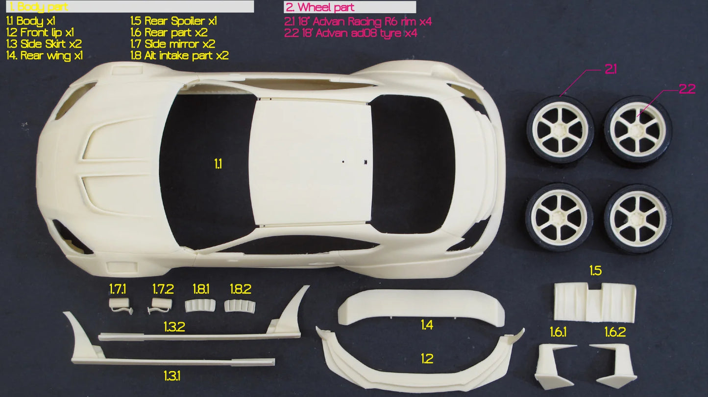 Artisan Spirits BRZ wide body TransKit