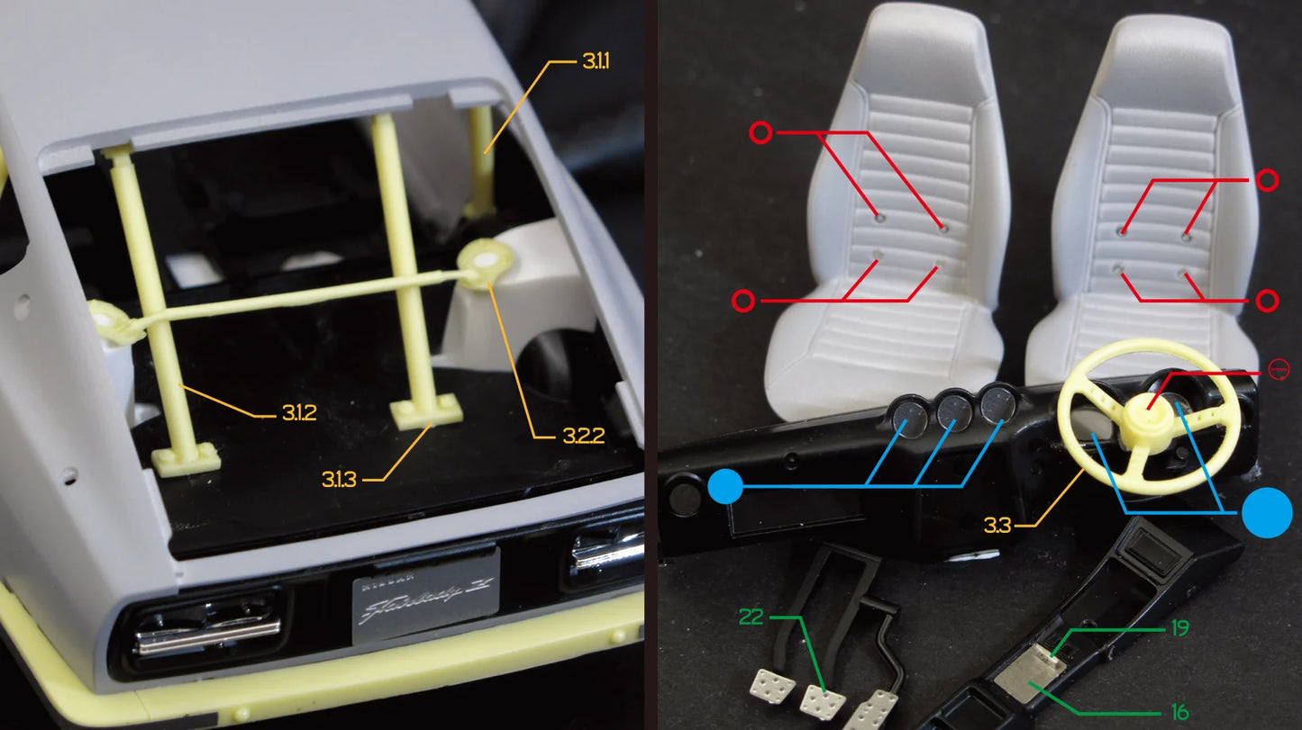 1/24 Nissan Fairlady Z (S30) Transkit