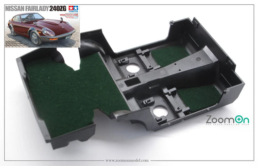 Carpet set - Black - Nissan Fairlady 240ZG