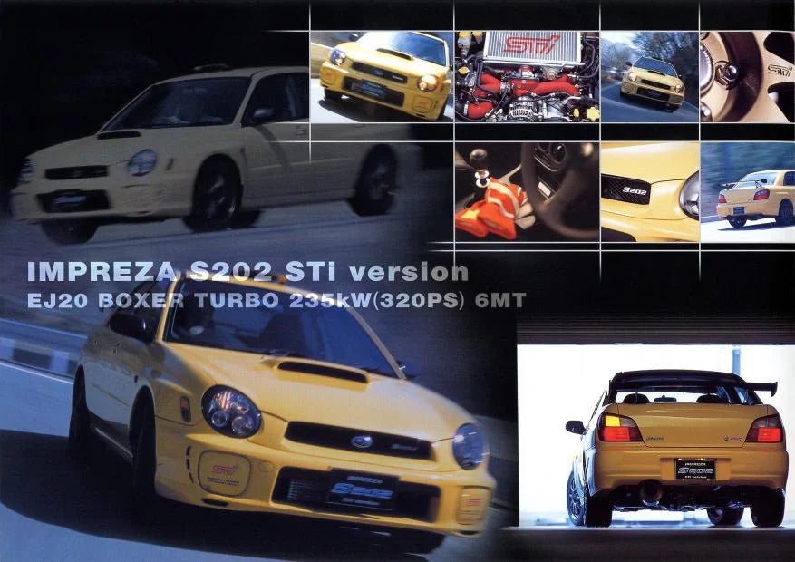 1/24 Subaru Impreza S202 STI Transkit