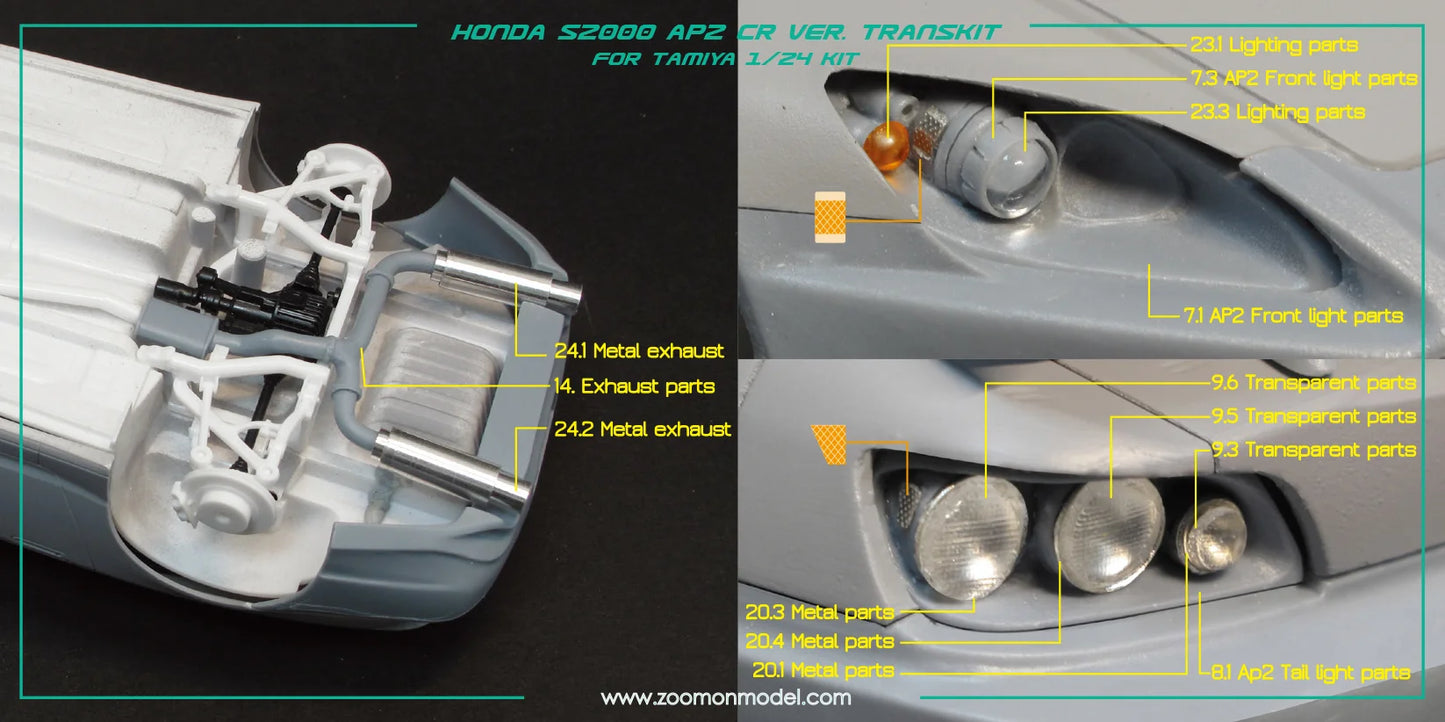 Honda S2000 AP2 CR TransKit