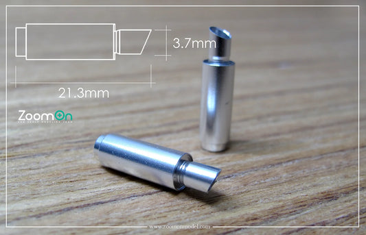 1/24 5ZIGEN metal exhaust (M size)