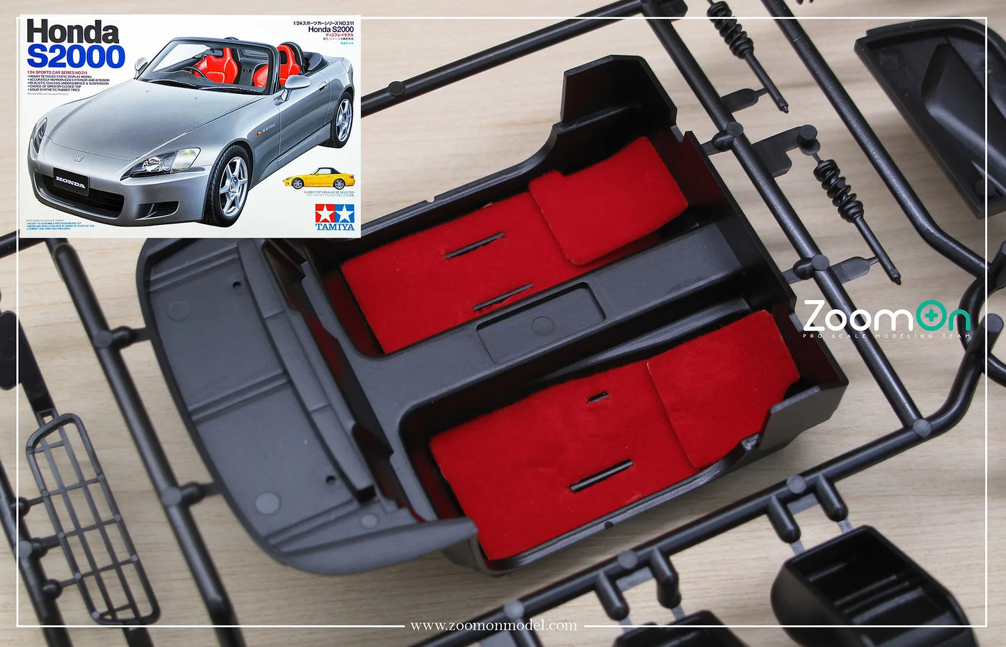 Carpet set - Grey Honda S2000