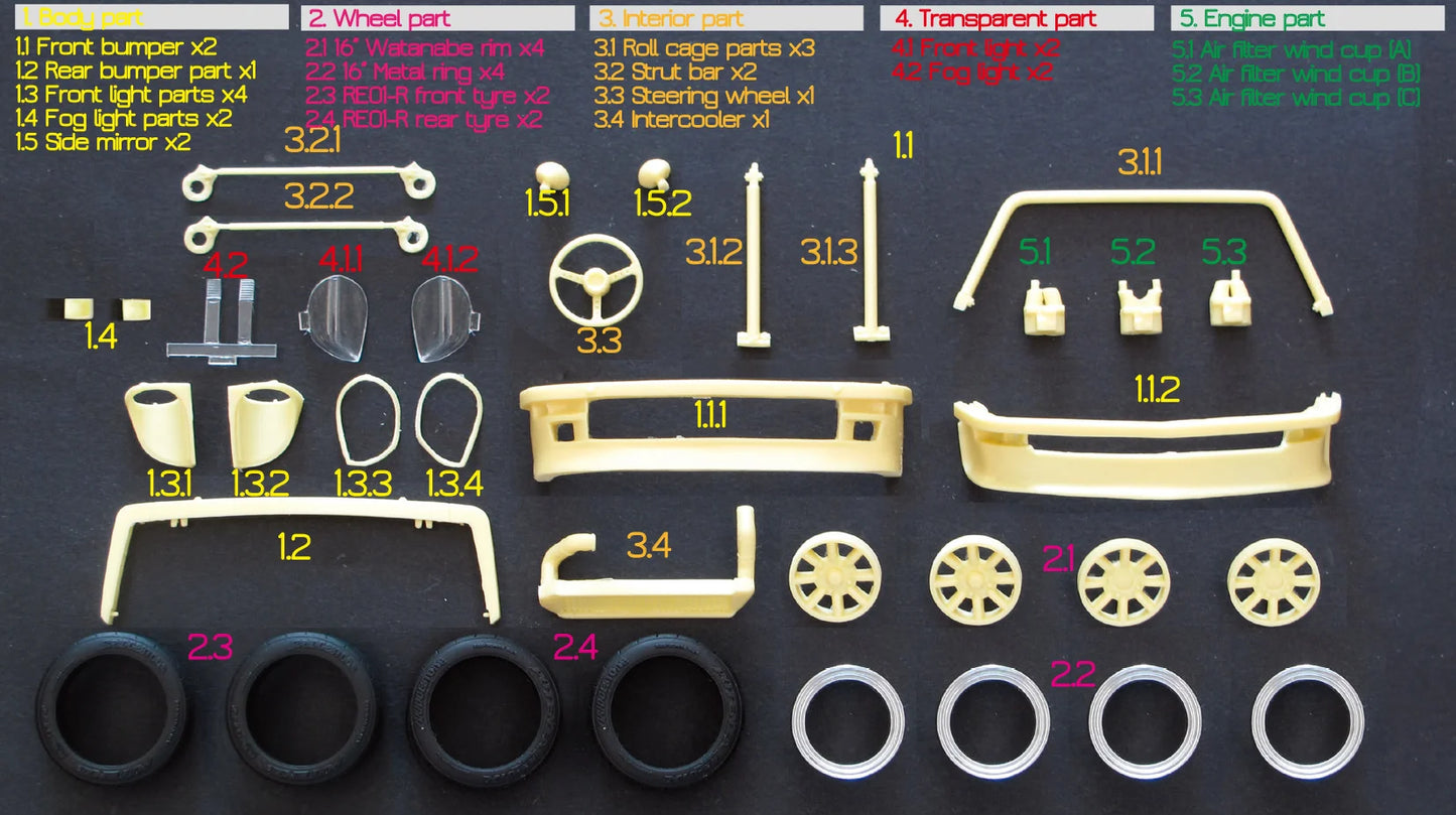 1/24 Nissan Fairlady Z (S30) Transkit