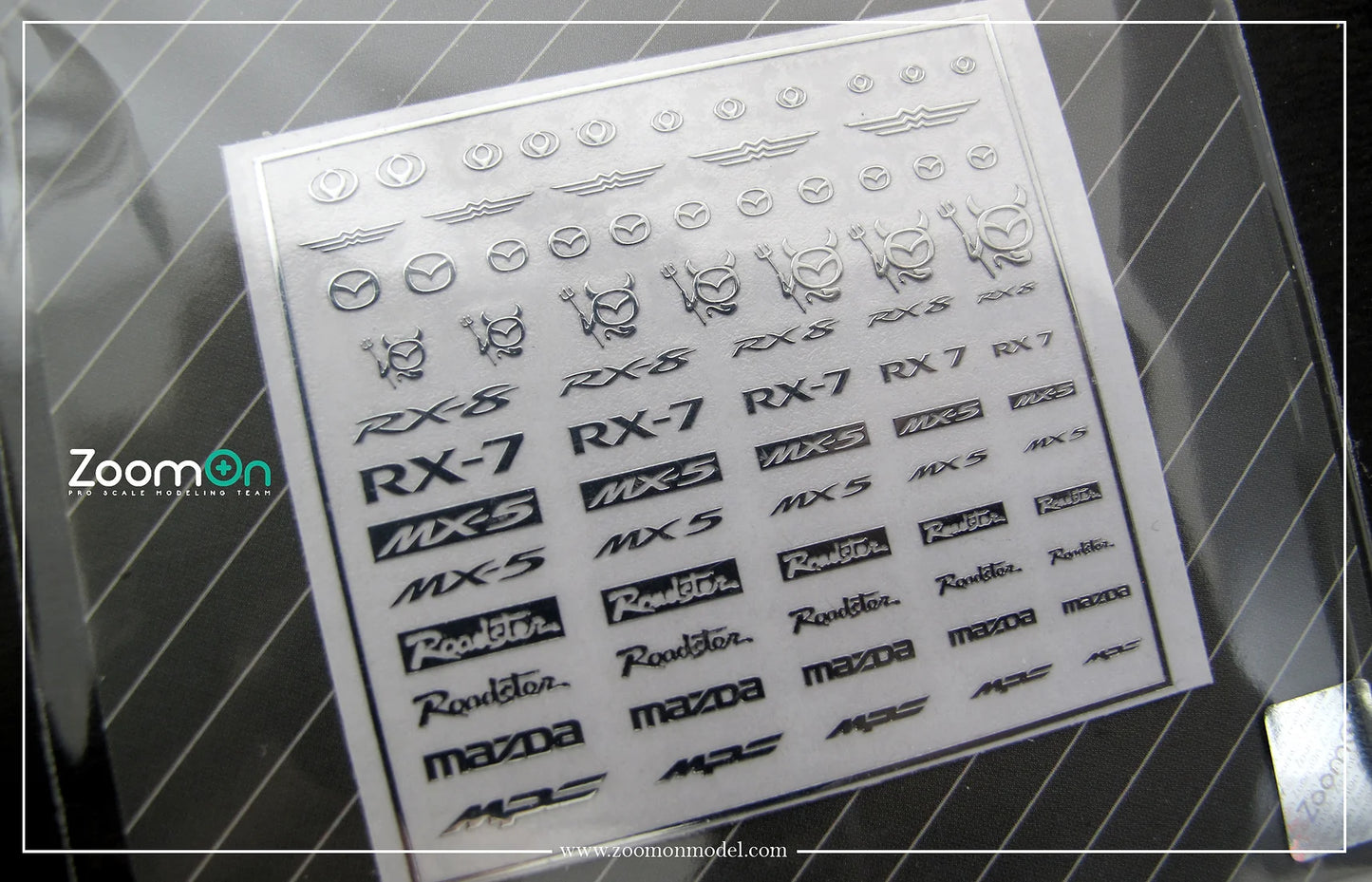Mazda logo metal sticker