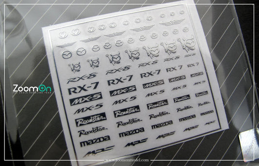 Mazda logo metal sticker
