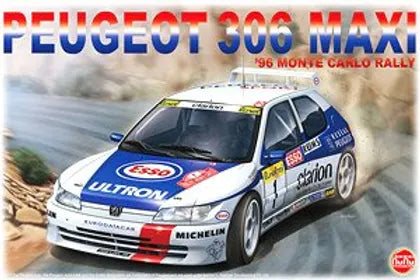 1/24 Peugeot 306 window and light painting masks