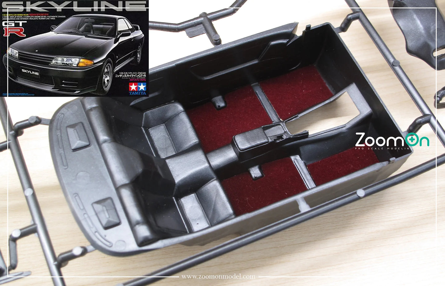 Carpet set - Wine Red Nissan Skyline GTR R32