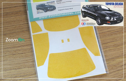 1/24 Toyota Celica GT-Four window and light painting masks