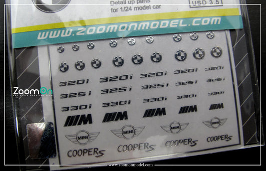 BMW logo metal sticker