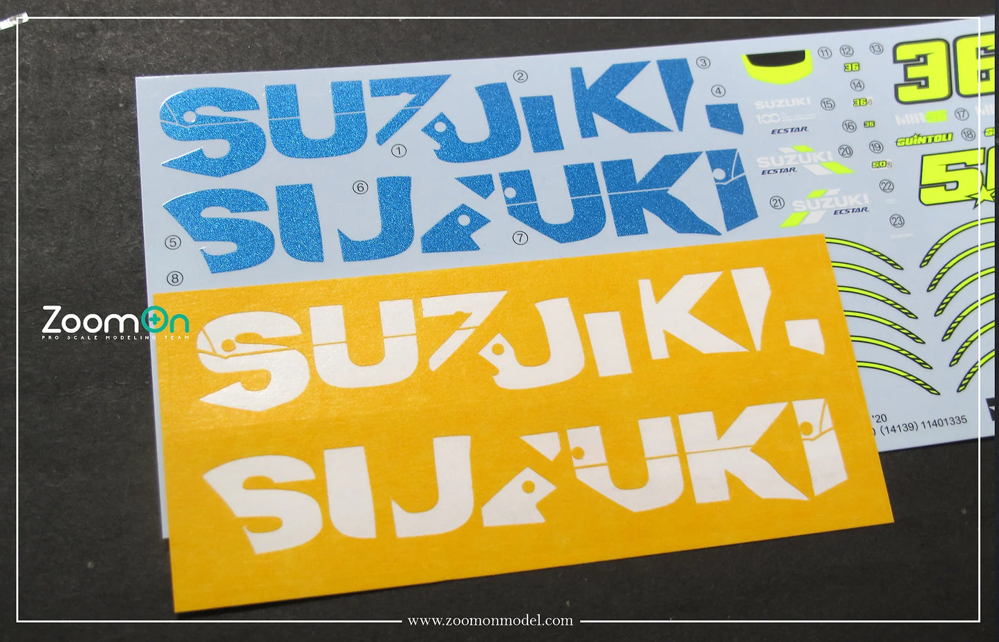 1/12 Team Suzuki Ecstar GSX-RR ’20 pattern masks