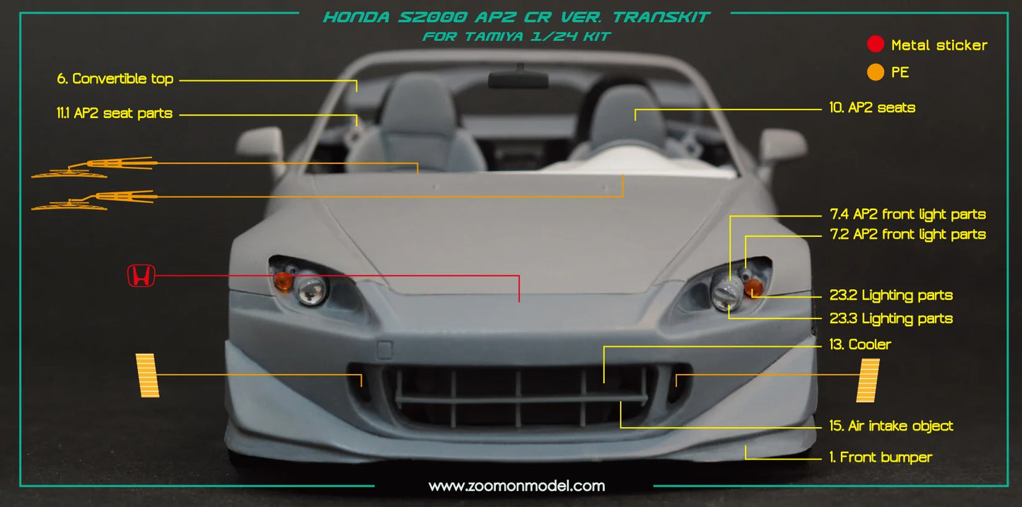 Honda S2000 AP2 CR TransKit