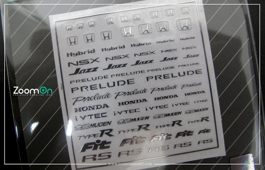 Honda logo metal sticker A