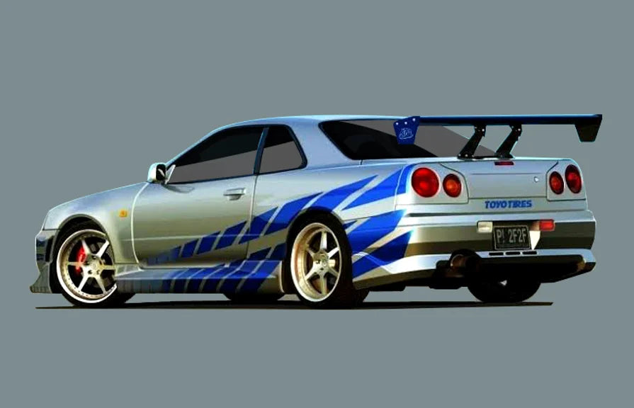 Nissan Skyline GT-R R34 F&F 2 Transkit