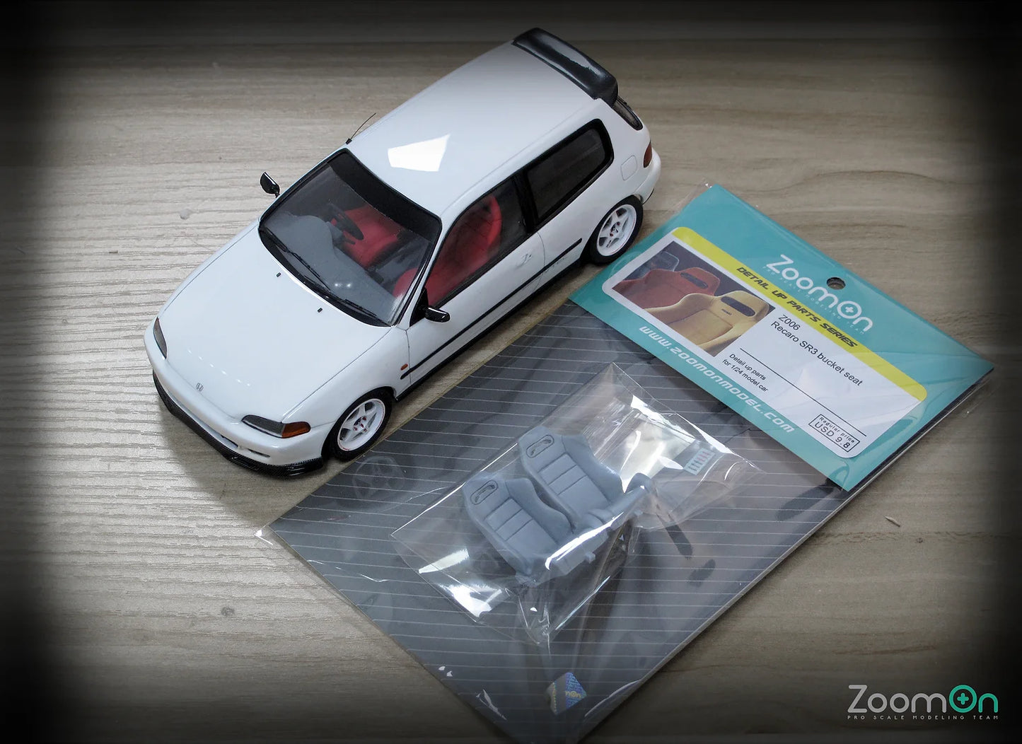 1/24 Recaro SR3 bucket seat